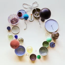 Hübsch Amare Grote kom, lichtblauw, Ø 28 cm, hoogte 15 cm