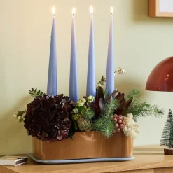 Hübsch Amare grote organiser, bruin/lichtblauw, 33 x 19 cm