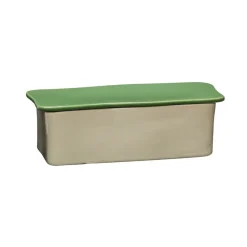 Hübsch Amare kleine organiser, zand/groen, 24 x 11 cm