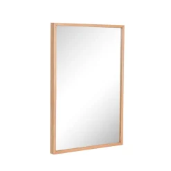 Hübsch Diepte spiegel, 60 x 40 cm, licht eiken