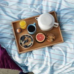 Hübsch Elevate dienblad, eikenhout, 46 x 34 cm, natuurlijke kleur