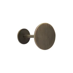 Hübsch jashaak Flare, messingkleurig gepolijst, Ø 5 cm