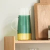 Hübsch Limonadekaraf, groen, glas, hoogte 25 cm, Ø 10 cm