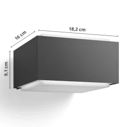 Hedgehog - een tijdloos moderne buitenwandlamp