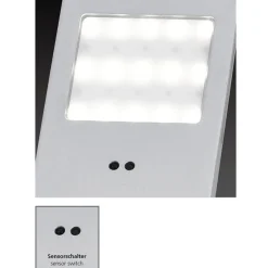 Helena LED meubelverlichting, 19 x 7 cm, set van 3, sensor, metaal