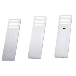 Helena LED meubelverlichting, 19 x 5 cm, set van 3, sensor, metaal