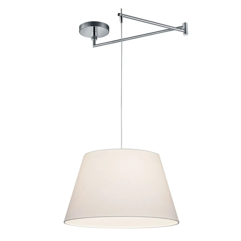 Helestra Certo hanglamp conisch 1-lamp, wit
