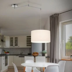 Helestra Certo hanglamp cilinder 1-lamp wit