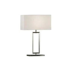 Helestra Enna 2 tafellamp van textiel, hoogte 30 cm