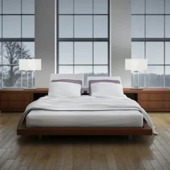 Helestra Enna 2 tafellamp van textiel, hoogte 30 cm