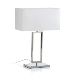 Helestra Enna 2 textiel-tafellamp, hoogte 53 cm