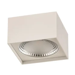 Helestra Kari LED plafondlamp, hoekig, wit