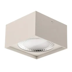 Helestra Kari LED plafondlamp, hoekig, wit