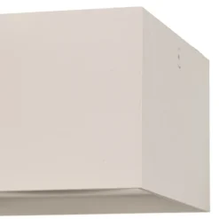 Helestra Kari LED plafondlamp, hoekig, wit