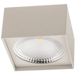 Helestra Kari LED plafondlamp, hoekig, wit