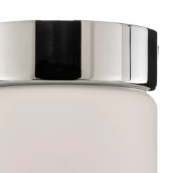 Helestra Keto LED plafondlamp, cilinder, chroom