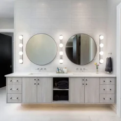 Helestra Lis LED spiegellamp, 4-lamps