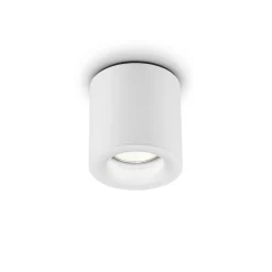 Helestra Lot buiten plafondlamp, IP65, wit