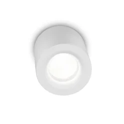 Helestra Lot buiten plafondlamp, IP65, wit