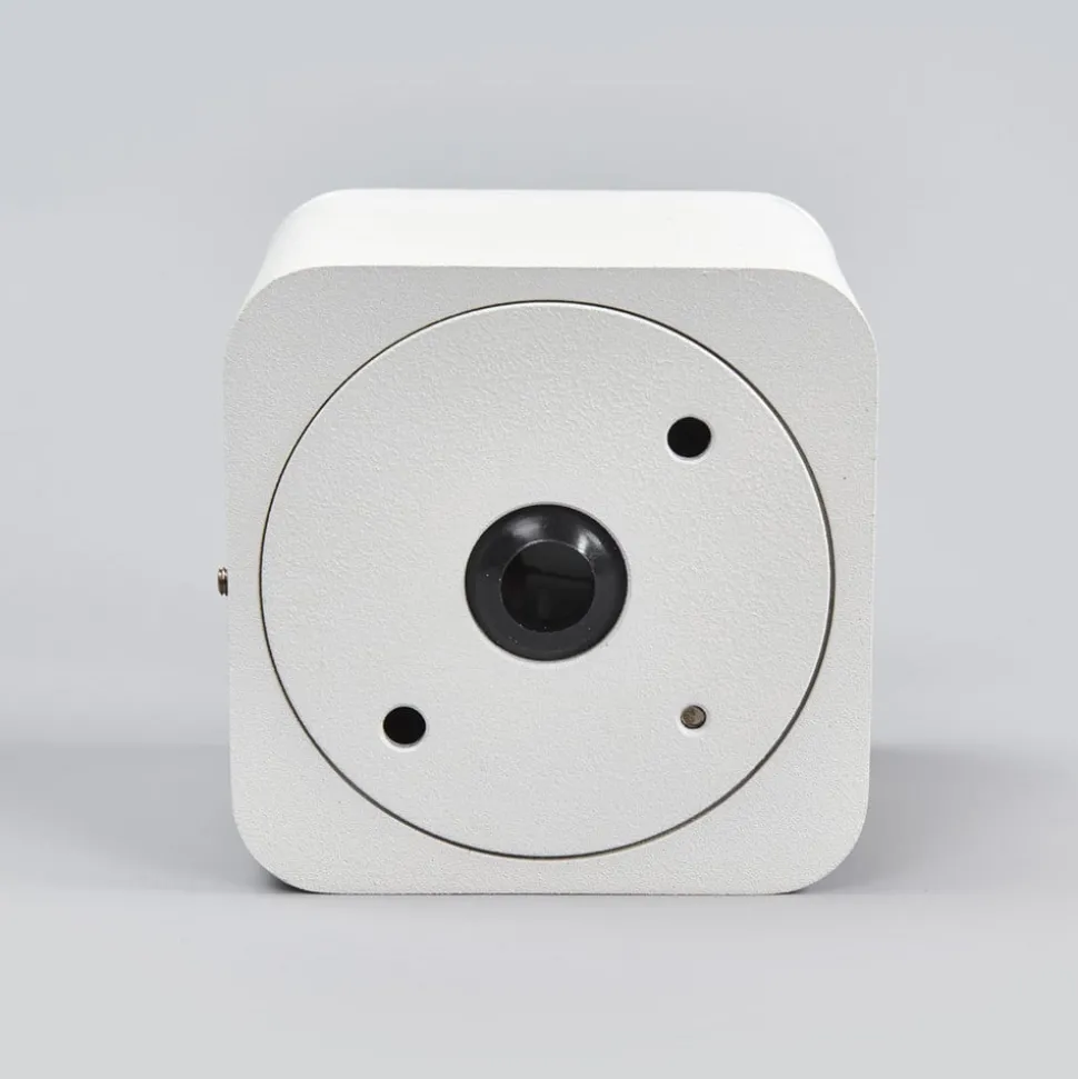 Helestra Oso LED plafondspot, hoekig, wit mat