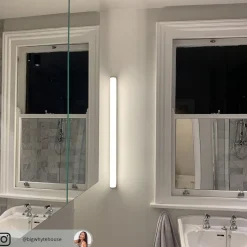 Helestra Ponto LED wandlamp IP44 90cm