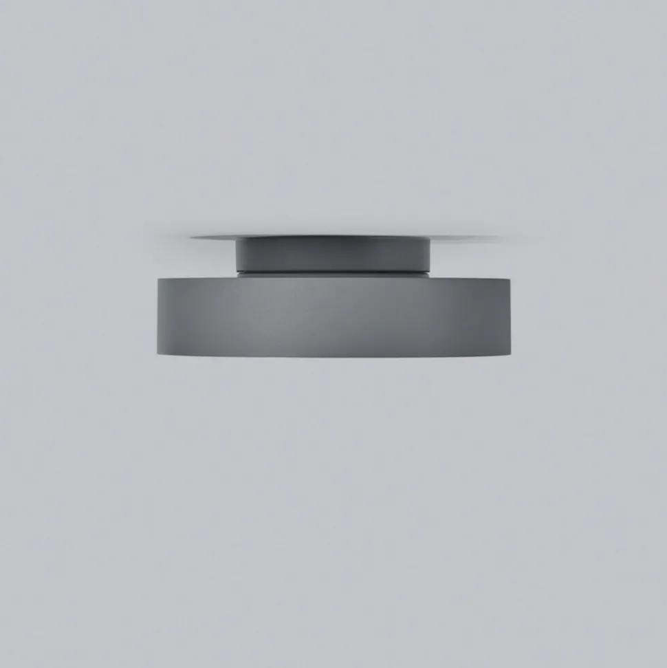 Helestra Say LED buiten plafondlamp grafiet Ø23cm