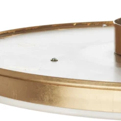 Helestra Sona LED plafondlamp dimbaar Ø60cm goud