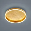 Helestra Sona LED plafondlamp dimbaar Ø40cm goud