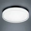 Helestra Tana LED plafondlamp, zwart, Ø 33 cm