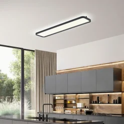 Helestra Vesp LED paneel backlight 120x26cm zwart