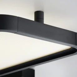 Helestra Vesp LED paneel backlight 120x26cm zwart