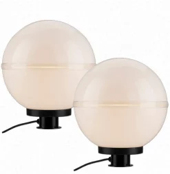 Hemi sfeerlamp, grondspies, 2-pak Ø 30cm