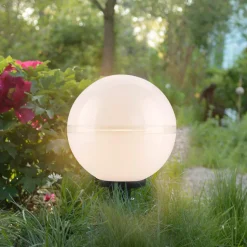 Hemi sfeerlamp met grondspies, Ø 20 cm