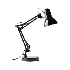 Henry bureaulamp, zwart, hoogte 50 cm, verstelbaar