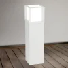 Henry tuinpadverlichting, wit, hoogte 60 cm, aluminium/roestvrij staal