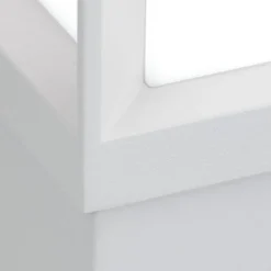 Henry tuinpadverlichting, wit, hoogte 60 cm, aluminium/roestvrij staal