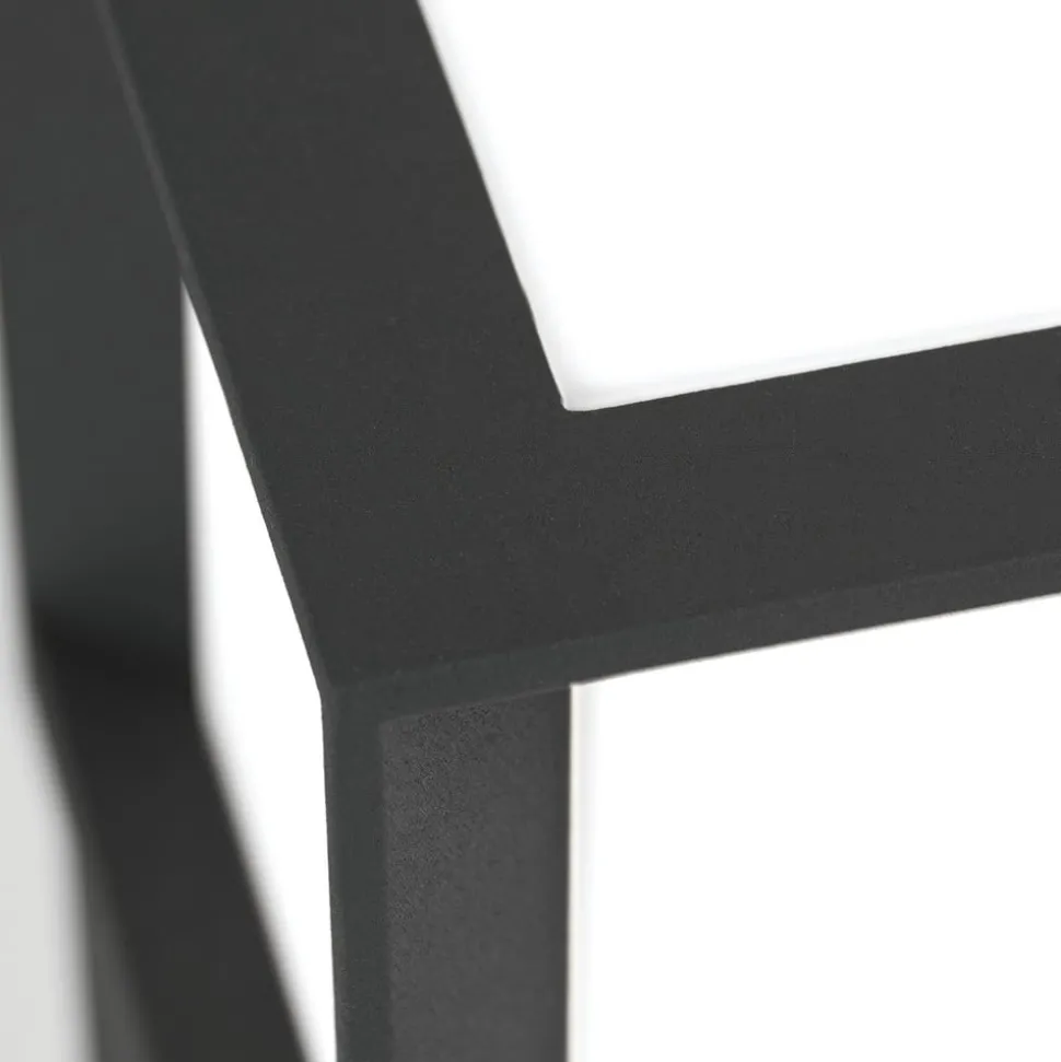 Henry tuinpadverlichting, zwart, hoogte 60 cm, aluminium/roestvrij staal