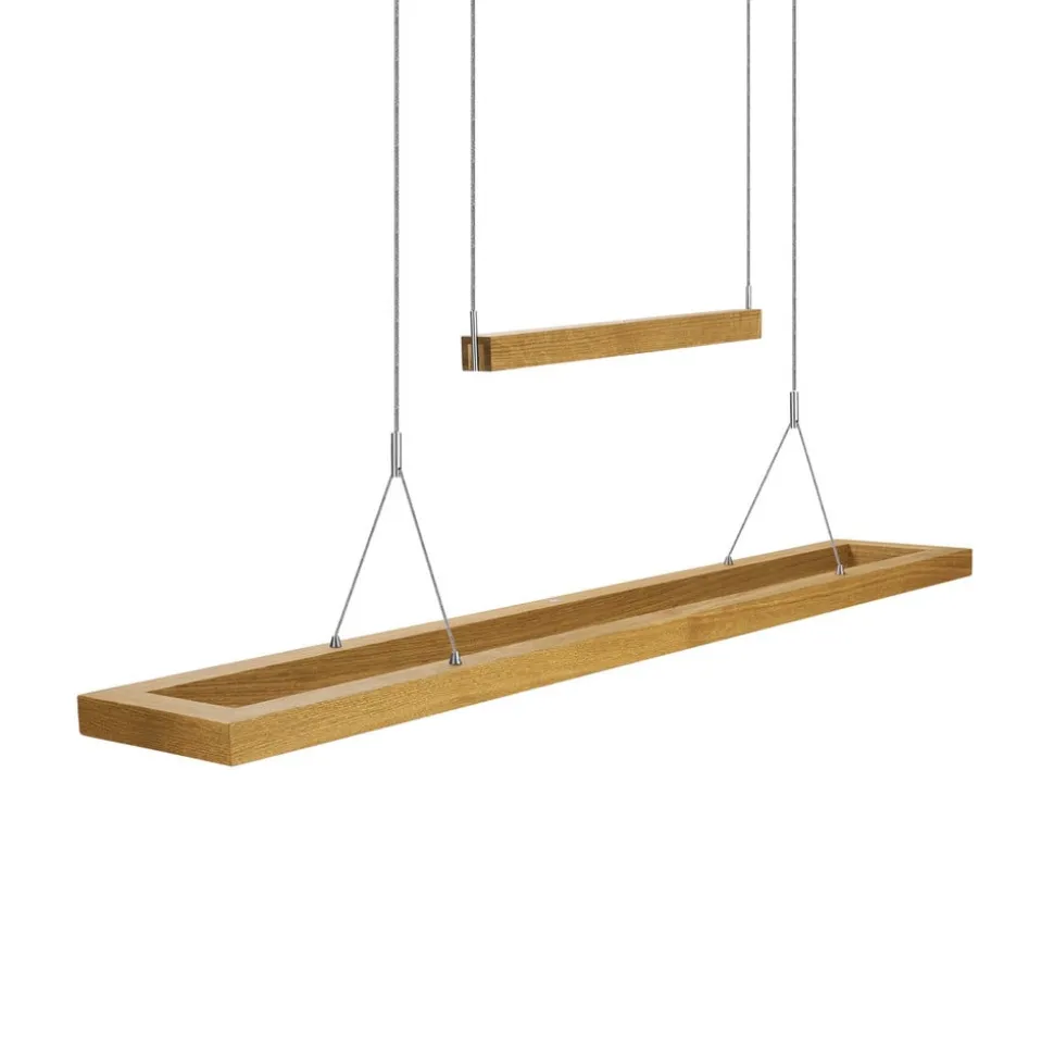 HerzBlut Amalia LED hanglamp, asteiken geolied