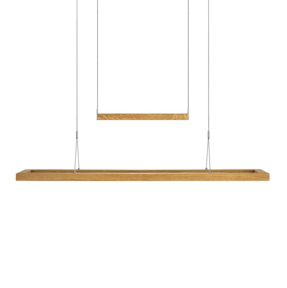 HerzBlut Amalia LED hanglamp, asteiken geolied