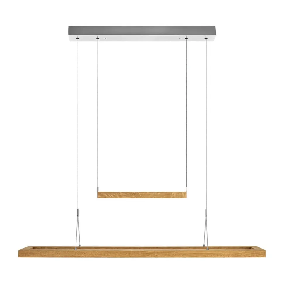 HerzBlut Amalia LED hanglamp, asteiken geolied