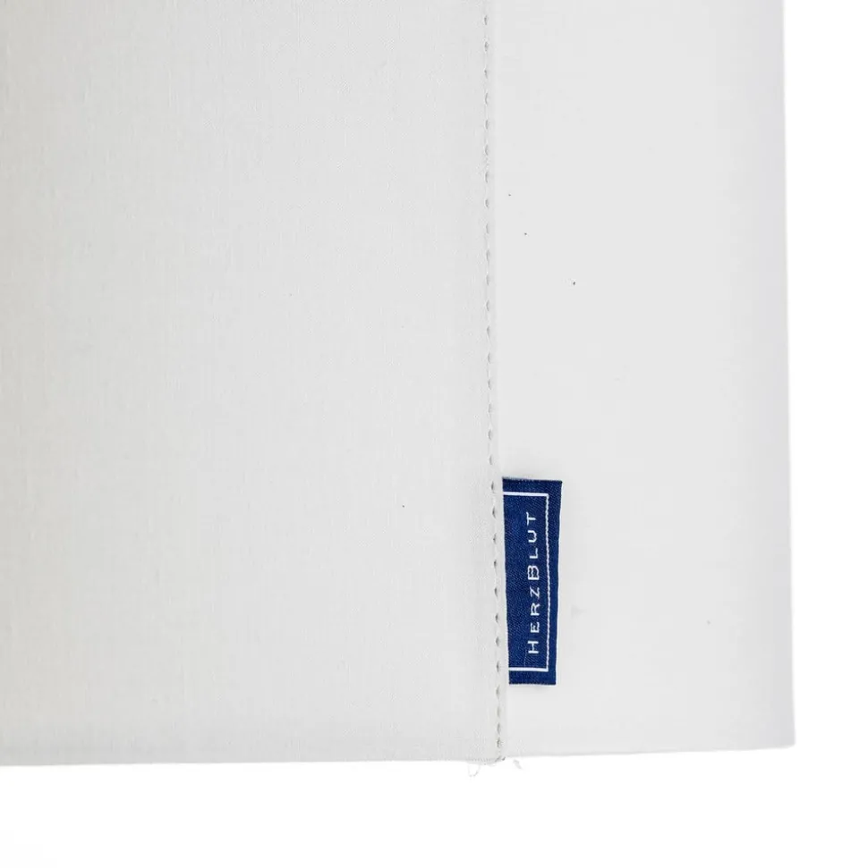 HerzBlut Dana vloerlamp, eiken natuur, wit