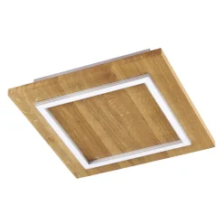 HerzBlut Mia LED plafondlamp, asteiken geolied