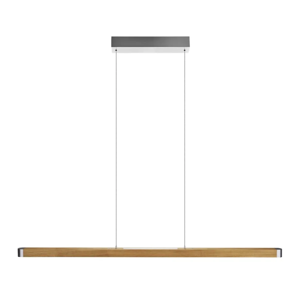 HerzBlut Novelie LED hanglamp, asteiken geolied