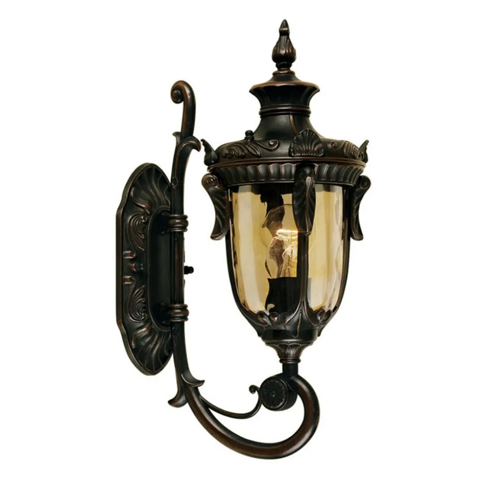 Historische buitenwandlamp PHILADELPHIA, 43 cm