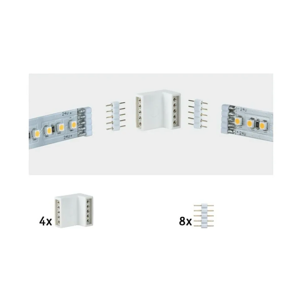 Hoek-connector voor MaxLED strip