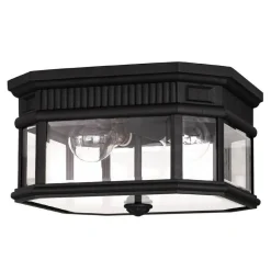 Hoekige plafondlamp Cotswold Lane voor buiten