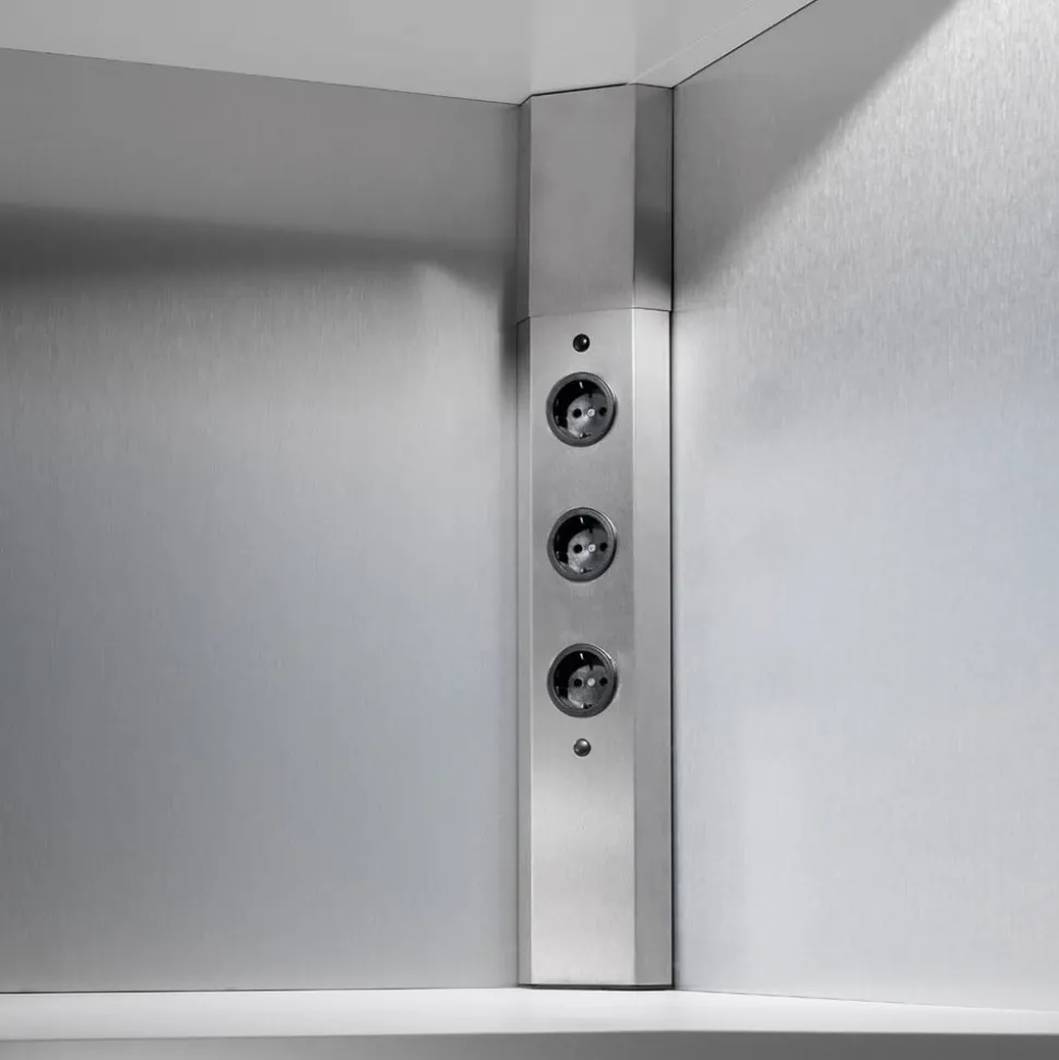 Hoek-stopcontactstrook Power, 3 per