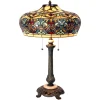 Hoge tafellamp Orient in Tiffany-stijl