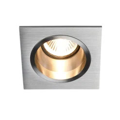 Hoogspanning-inbouwlamp Soley, hoekig