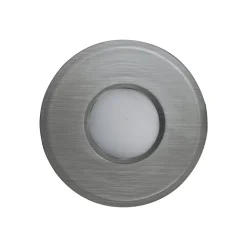 Hoogspanning-inbouwspot DL7001, ijzer geborsteld